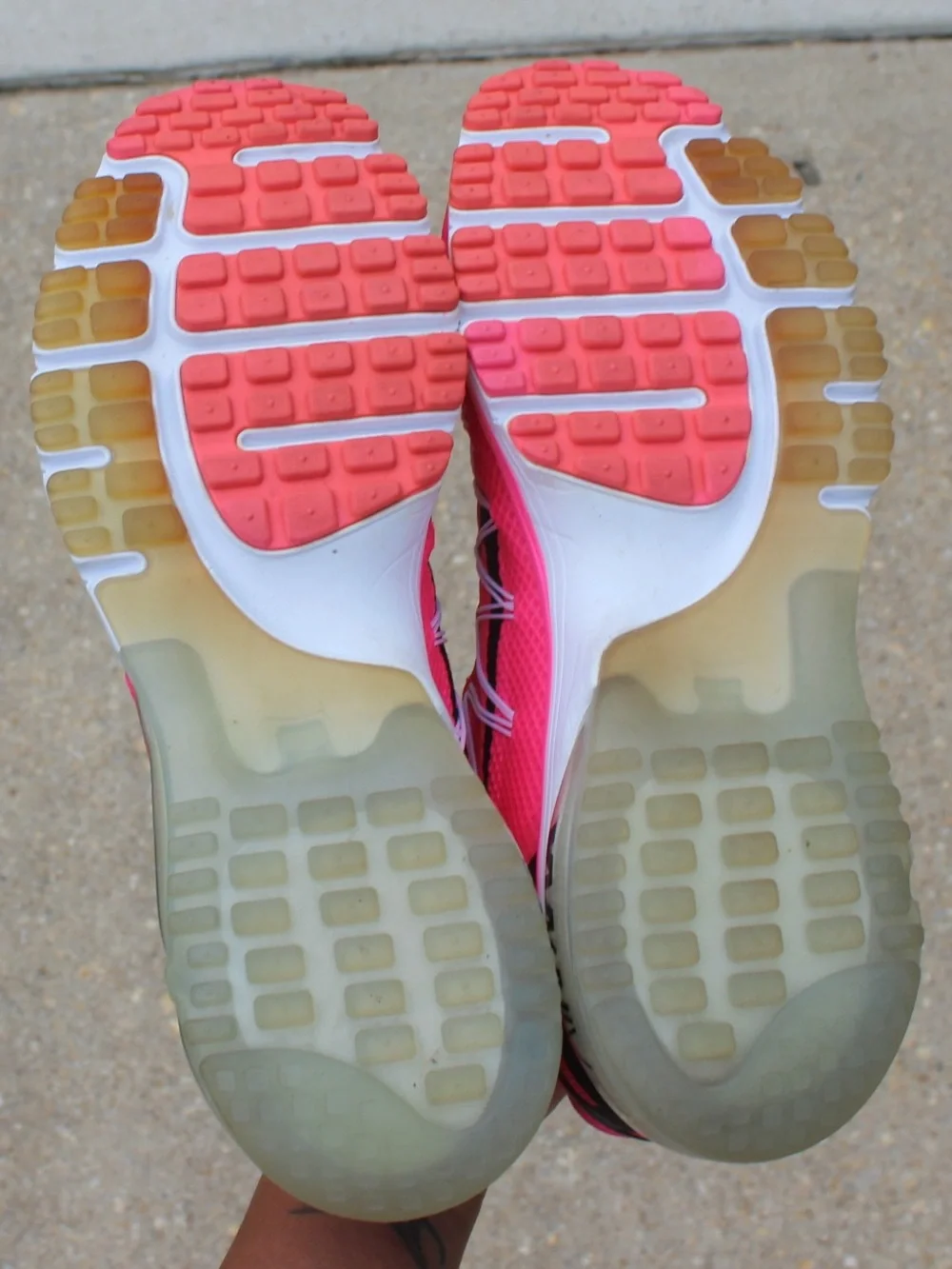 Women's Pink Nike Air Max Excellerate 3 Running Sneakers Sz 11